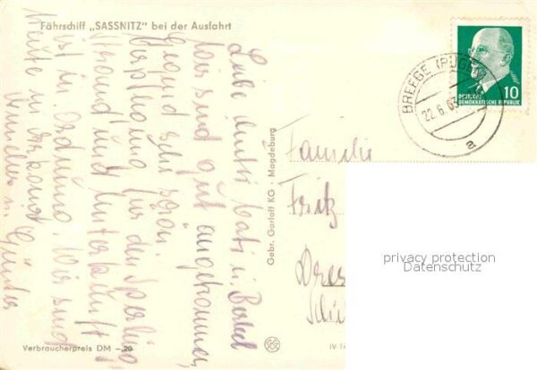 Faehre Ferry Bac Traghetto-- Sassnitz Ausfahrt – Bild 2