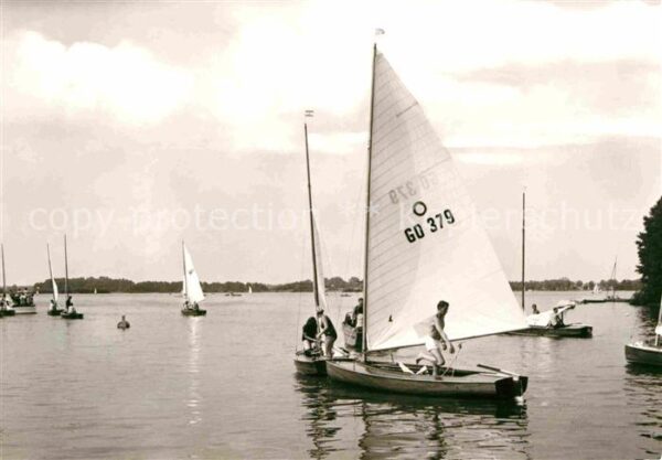 Segelboote Goyatz Schwielochsee