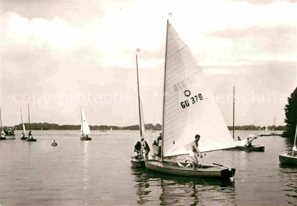 Segelboote Goyatz Schwielochsee