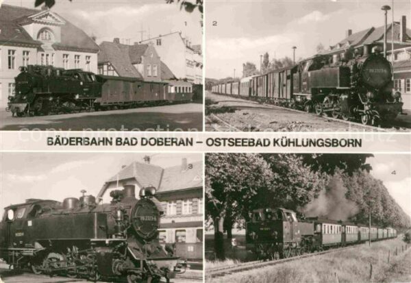 Lokomotive Molli Bäderbahn Bad Doberan Kühlungsbor