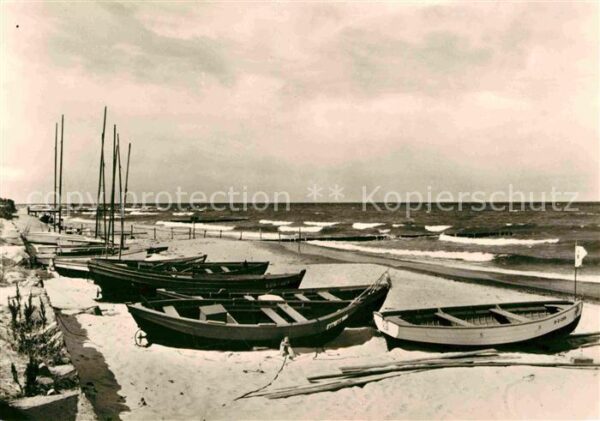 Boote Kühlungsborn-West Strand
