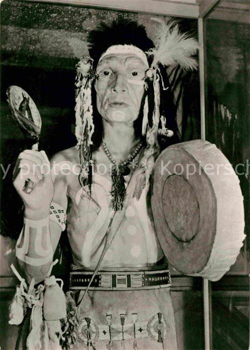Indianer Native American Zaubermann Saman Indianer-Museum Karl-M
