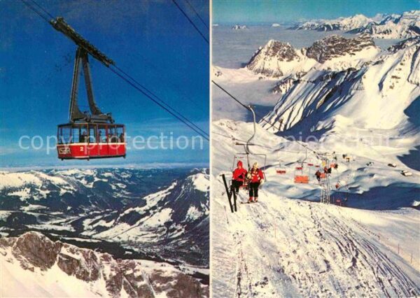 Seilbahn Sörenberg-Brienzer Rothorn Skigebiet Ei