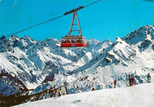 Seilbahn Fellhorn Oberstdorf-Birgsautal