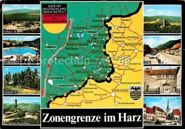 Grenze Douane Zoll Zonengrenze Harz Walkenried Zorge Hoheg