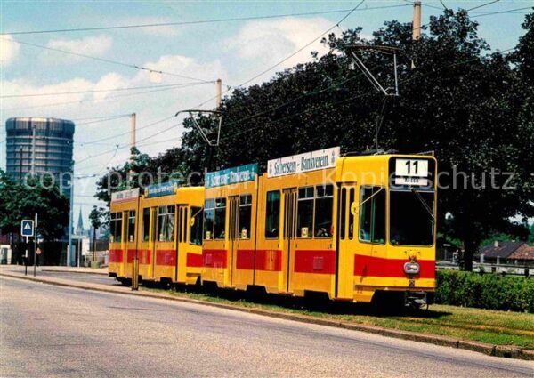 Strassenbahn Be 4/6 212 und Be 4/6 207 Münchensteine
