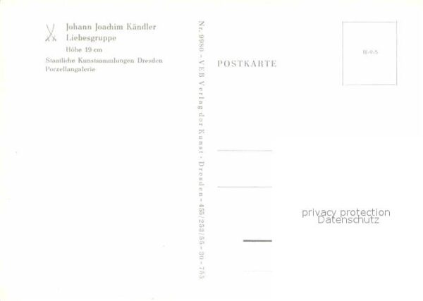 Antiquitaeten Porzellan Liebesgruppe Johann Joachim K – Bild 2