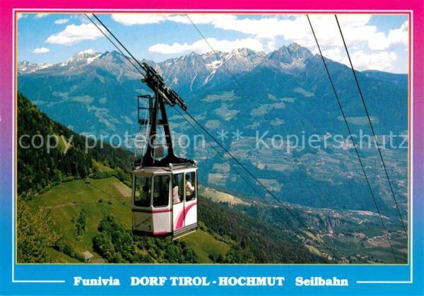 Seilbahn Dorf Tirol Hochmut