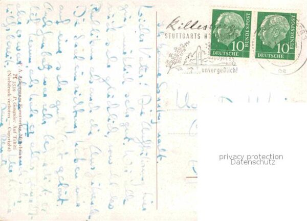 Verlag Ackermann Kuenstlerpostkarte Nr. 3539 P. Gauguin Auf Tahiti – Bild 2