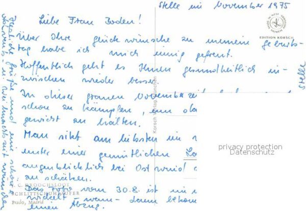 Kuenstlerkarte J. C. Droochsloot Schlittschuhläufer – Bild 2