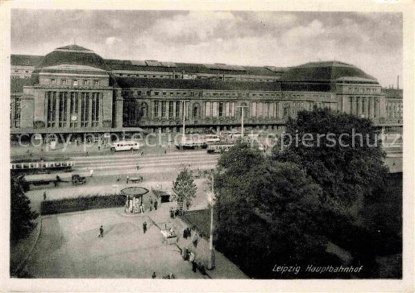Bahnhof Hauptbahnhof Leipzig