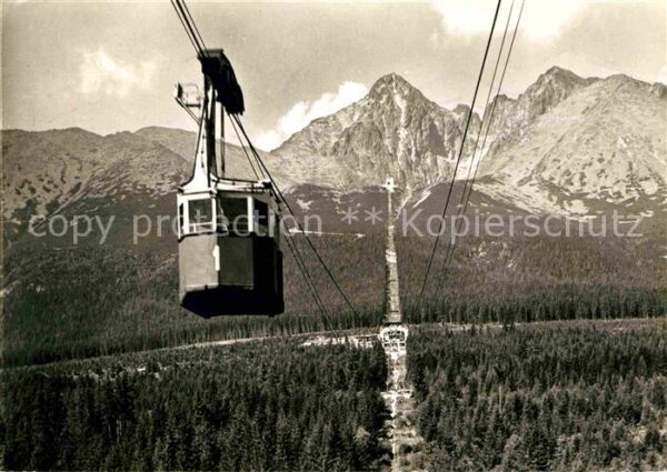 Seilbahn Tatransky Narodny Park Lanovka na Skaln