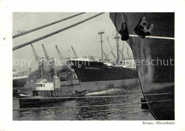 Schiffe Ships Navires Neckarstein Bremen Überseehafen