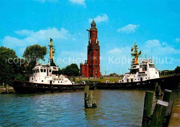 Motorboote Alter Leuchtturm Bremerhaven