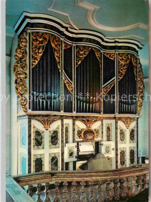 Kirchenorgel Ponitz Silbermannorgel