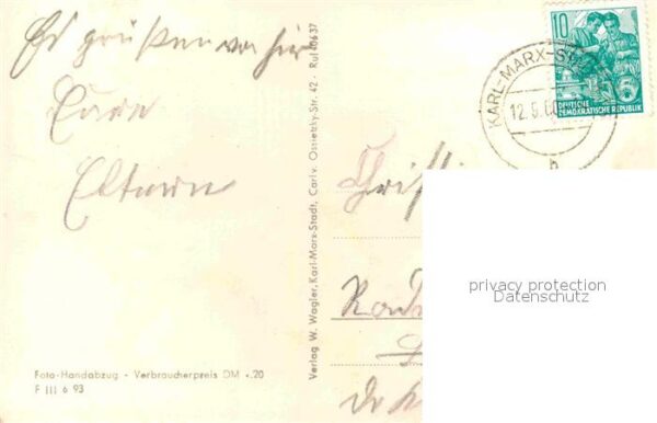 Karl-Marx-Stadt Rabensteiner – Bild 2