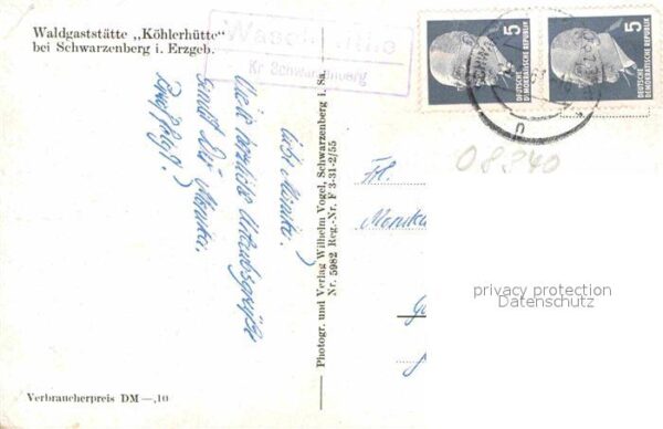 Schwarzenberg Erzgebirge Waldgaststätte Köhlerhütte – Bild 2