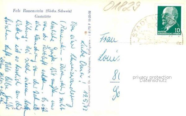 Rauenstein Saechsische Schweiz Fels – Bild 2