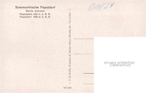 Papstdorf Papststein Kirche – Bild 2