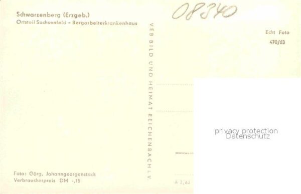 Schwarzenberg Erzgebirge Sachsenfeld – Bild 2