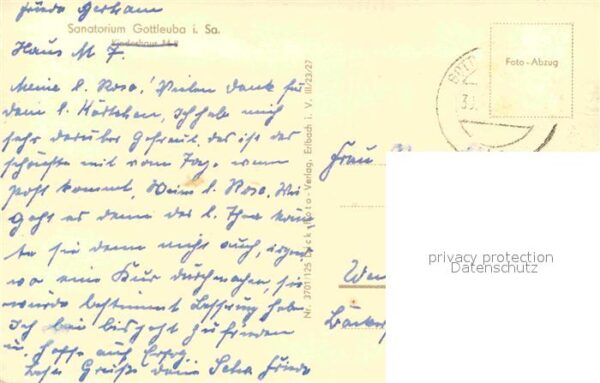 Gottleuba-Berggiesshuebel Bad Sanatorium – Bild 2