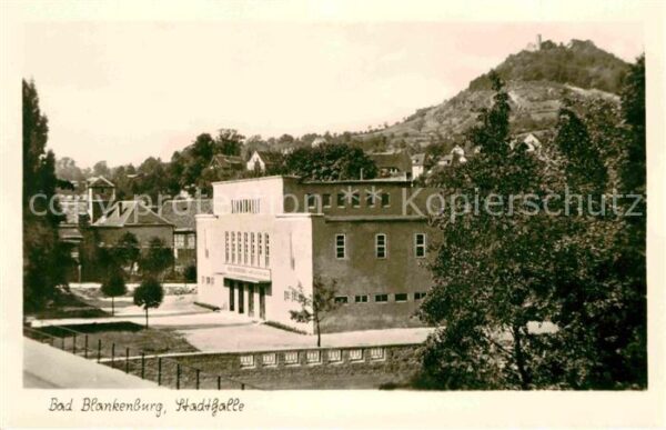 Bad Blankenburg Stadthalle