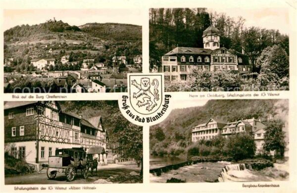 Bad Blankenburg Geissenstein Erholungsheim Albert Höhne