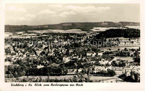 Kirchberg Sachsen Blick vom Borbergraum