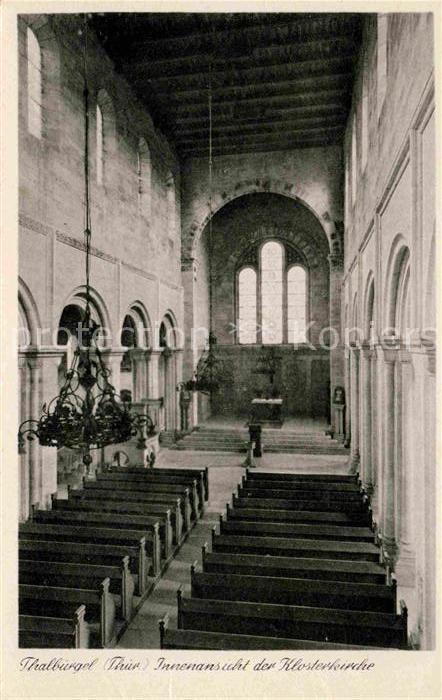 Thalbuergel Inneres der Klosterkirche