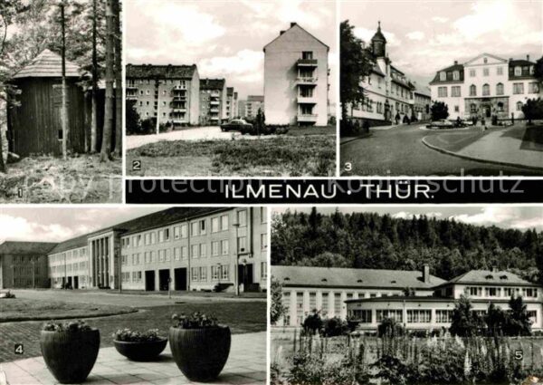 Ilmenau Thueringen Goethehäuschen Scharterstrasse Rathaus