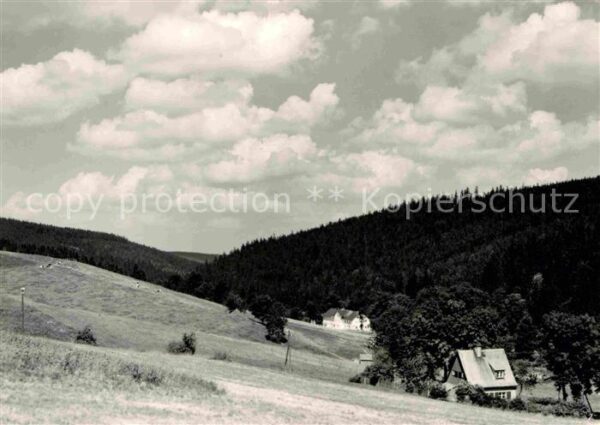 Schoenfeld Erzgebirge Ferienheim des Reichsbahnamtes Dresden