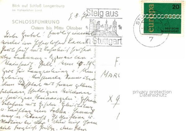 Langenburg Wuerttemberg Schloss – Bild 2