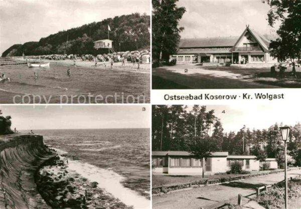 Koserow Ostseebad Usedom Strand Forstferienobjekt Damerow Streck