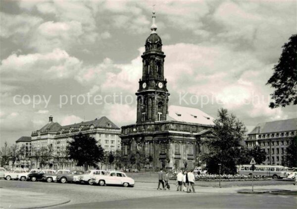 Dresden Altmarkt Kreuzkirche
