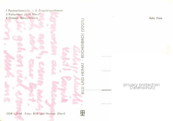 Johanngeorgenstadt Postmeilensäule Erzgebirgsschanze Kultu – Bild 2