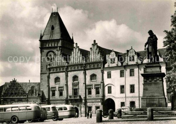 Tabor Czechia Zizkaplatz Rathaus