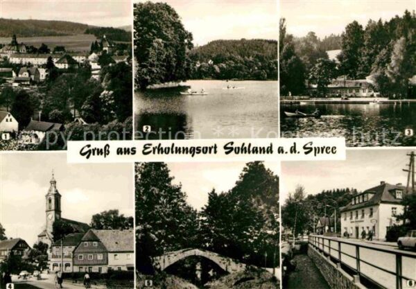 Sohland Spree Rathaus Stausee Himmelsbrücke Gaststätt