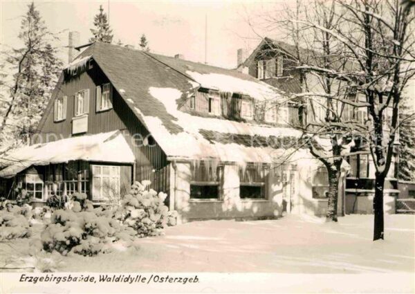 Waldidylle Erzgebirgsbaude