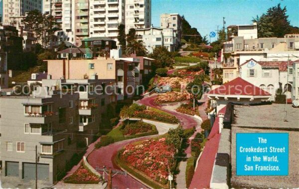 San Francisco California Lonbard Street