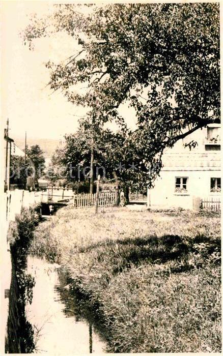 Wernersdorf Pakoszow Partie am Bach