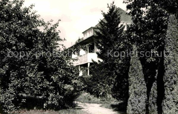 Wolzig Erholungsheim der Sparkasse der Stadt B