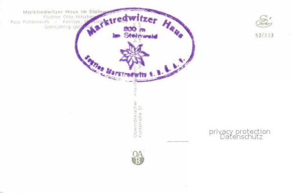 Marktredwitz im Steinwald – Bild 2