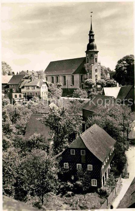 Obercunnersdorf Loebau Kirchenpartie