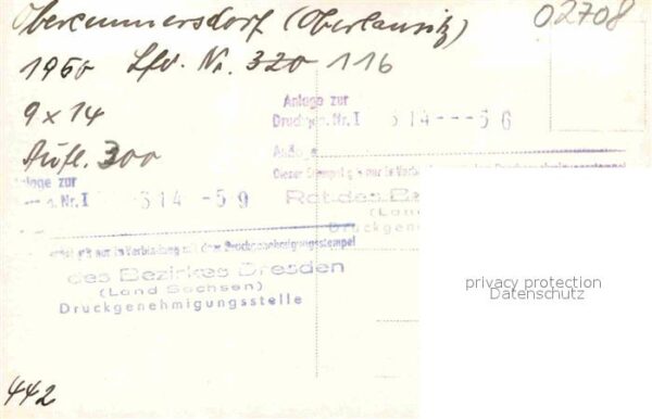 Obercunnersdorf Loebau Kirchenpartie – Bild 2