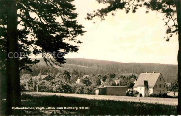 Rothenkirchen Vogtland mit Kuhberg