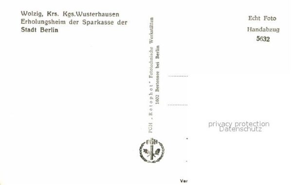 Wolzig Erholungsheim der Sparkasse der Stadt B – Bild 2
