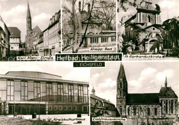 Heiligenstadt Eichsfeld Kneipp-Bad Liebfrauenkirche Kreiskultur