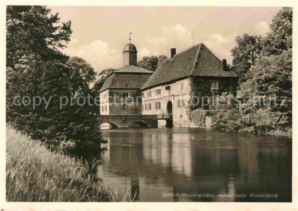 Muenster Westfalen Schloß Westerwinkel Wasserburg