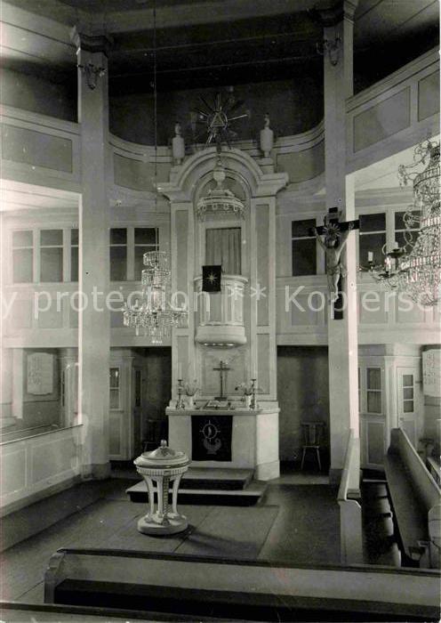 Seiffen Erzgebirge Kirche innen
