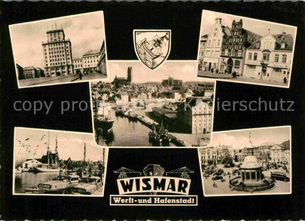 Wismar Mecklenburg Werft- und Hafenstadt